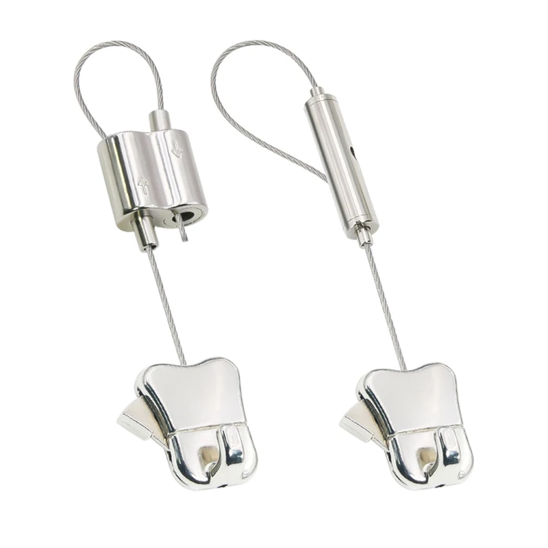 

1.5mm stainless steel cable rope hanging device with adjustable length for hanging pictures, billboards, and clotheslines