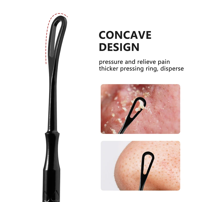 2 In 1 Puistje Popper Tool Comedondrukker Acne Naald Verwijderen Behandeling Whitehead Popping Zit Neus Gezicht Smet Extractor