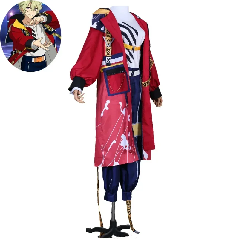 FC6Anime Game Ensemble Es2 Stars Tomoe Hiyori Costume Cosplay Es Music 6 Anniversario Esce la parrucca uniforme della squadra Uomo Donna Parte @ FC8!