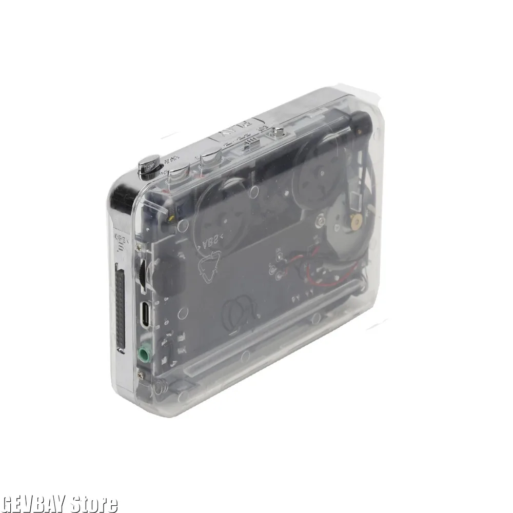 Cassette Player Walkman, MP3 to Cassette Converter with Type-C Port, Powered by 2 AA Batteries or USB, Dropshipping Available