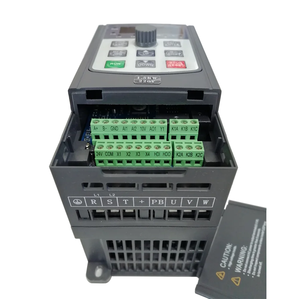 Imagem -06 - Inversor Variável do Conversor da Movimentação da Frequência Controle do Vetor Vfd Controlador de Velocidade do Motor 075 15 22 37 75 Quilowatts 380v 220v