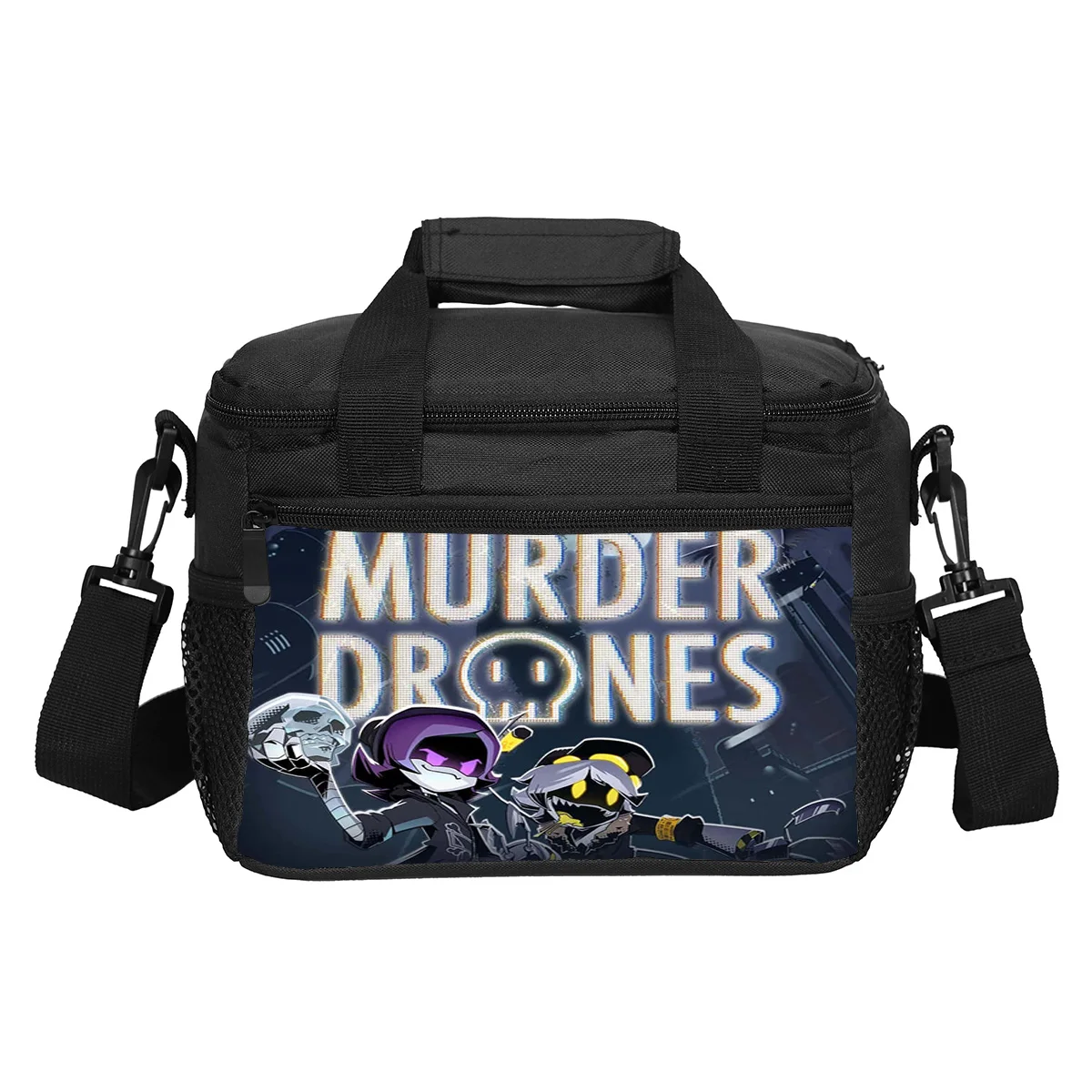 Murder drone lunch bag versatile cartoon large capacity new item, best gift for boys and girls on school birthdays