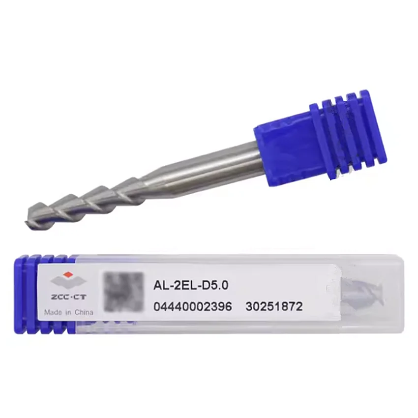 

AL-2EL-D5.0 AL-2EL ZCC.CT Two blade straight shank long blade Flat End Mills AL-2EL-D5.0 Used for processing aluminum 1pcs/box