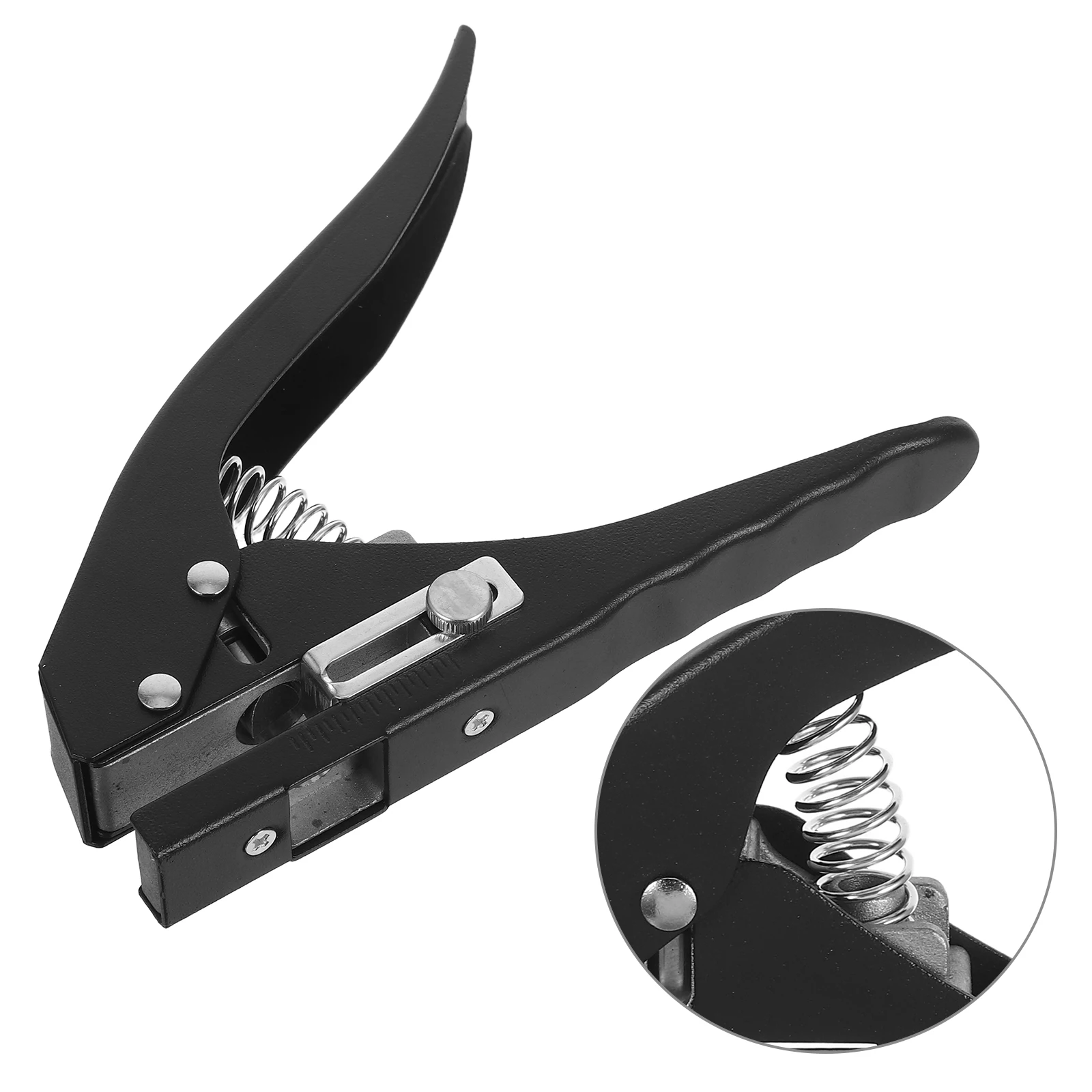 

Portable Hole Puncher Handheld Paper for s Metal Manual Lid Straw