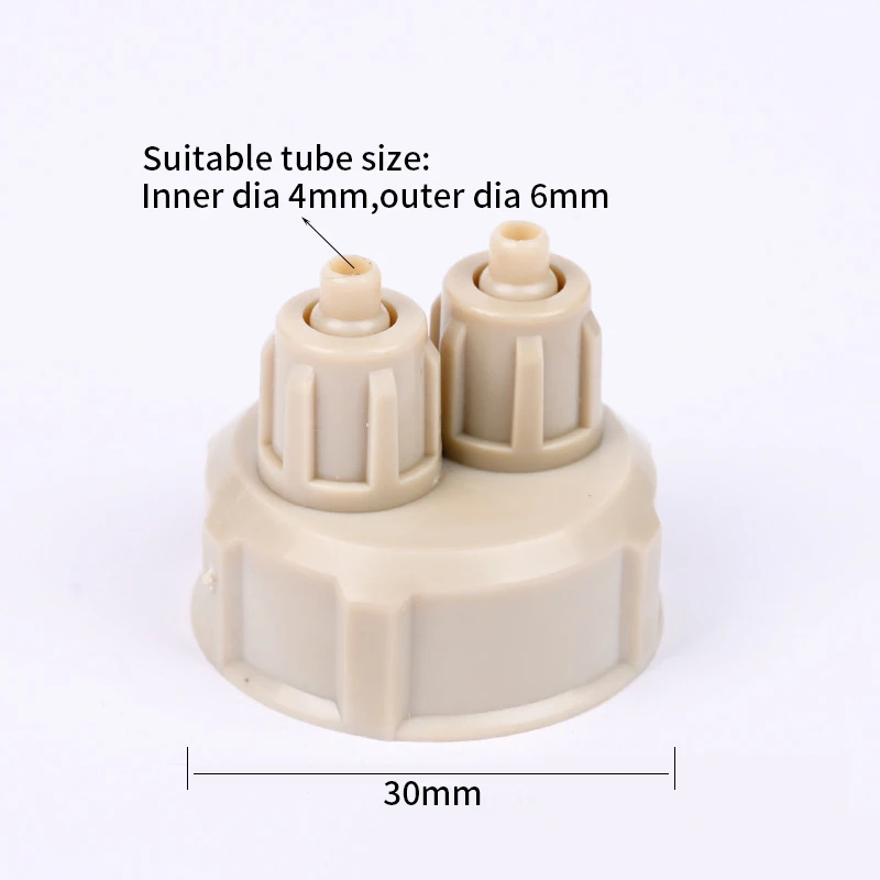CO2 Generator Diffuser Bottle Cap Aquarium Fish Tank Live Plant DIY Air Diffuser Generator Carbon Dioxide Reactor Accessories