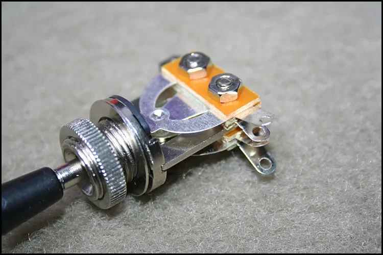 

LES PAUL/SG electric guitar 3-speed pickup selector switch, gear, with hat nut