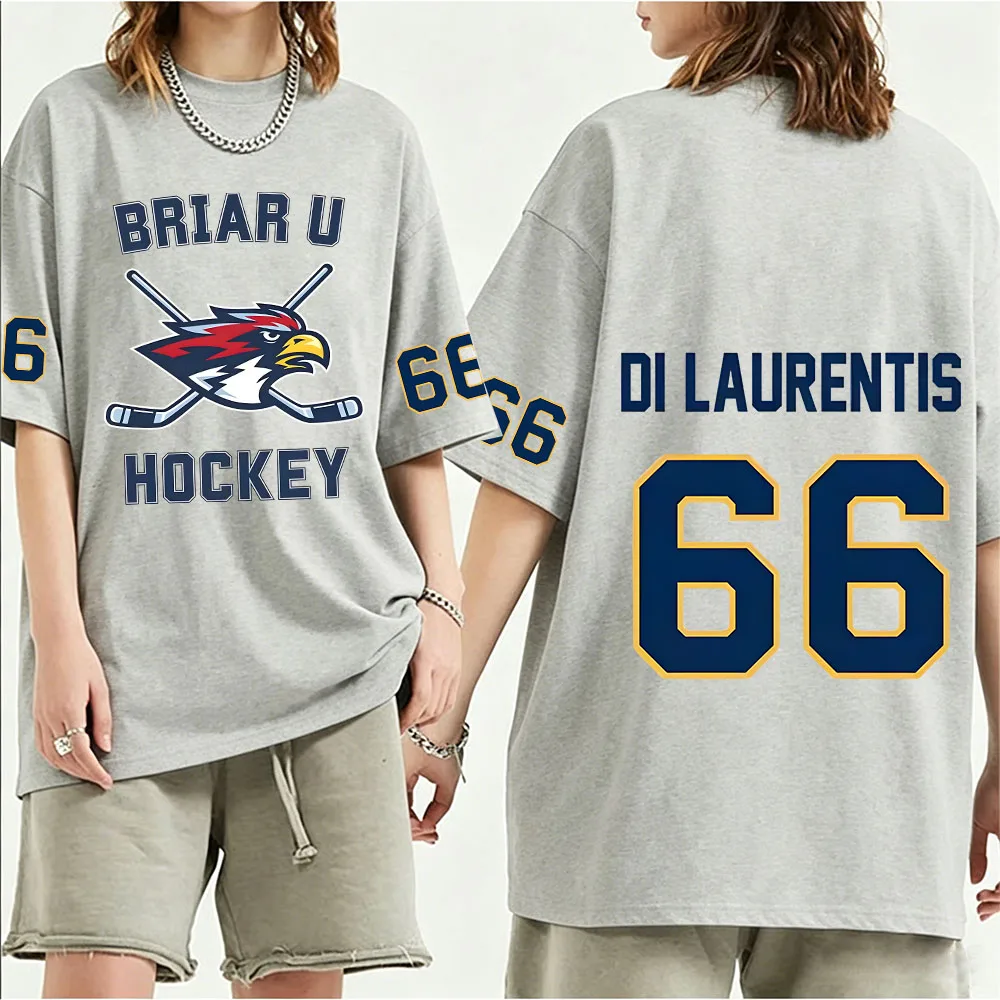 

100% Cotton Merch TV Print T-Shirts Off Campus Graham 44 Tshirt Fashion Men Briar University Hawks Di Laurentis 66 Tucker 46 Top