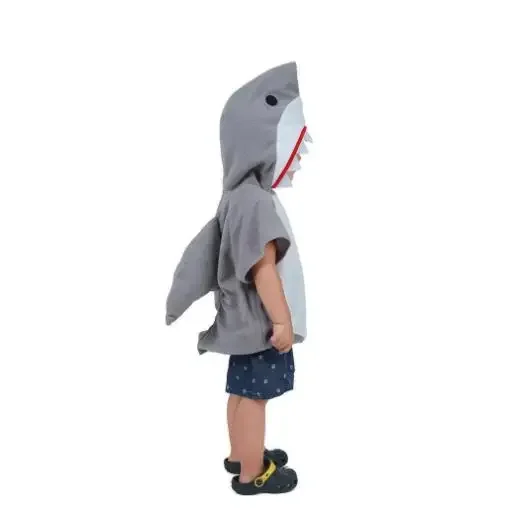 Halloween Child Kids Boy Girl New Year Carnival Party Shark Cos Clothing Funny Shark Animals Cosplay Costumes