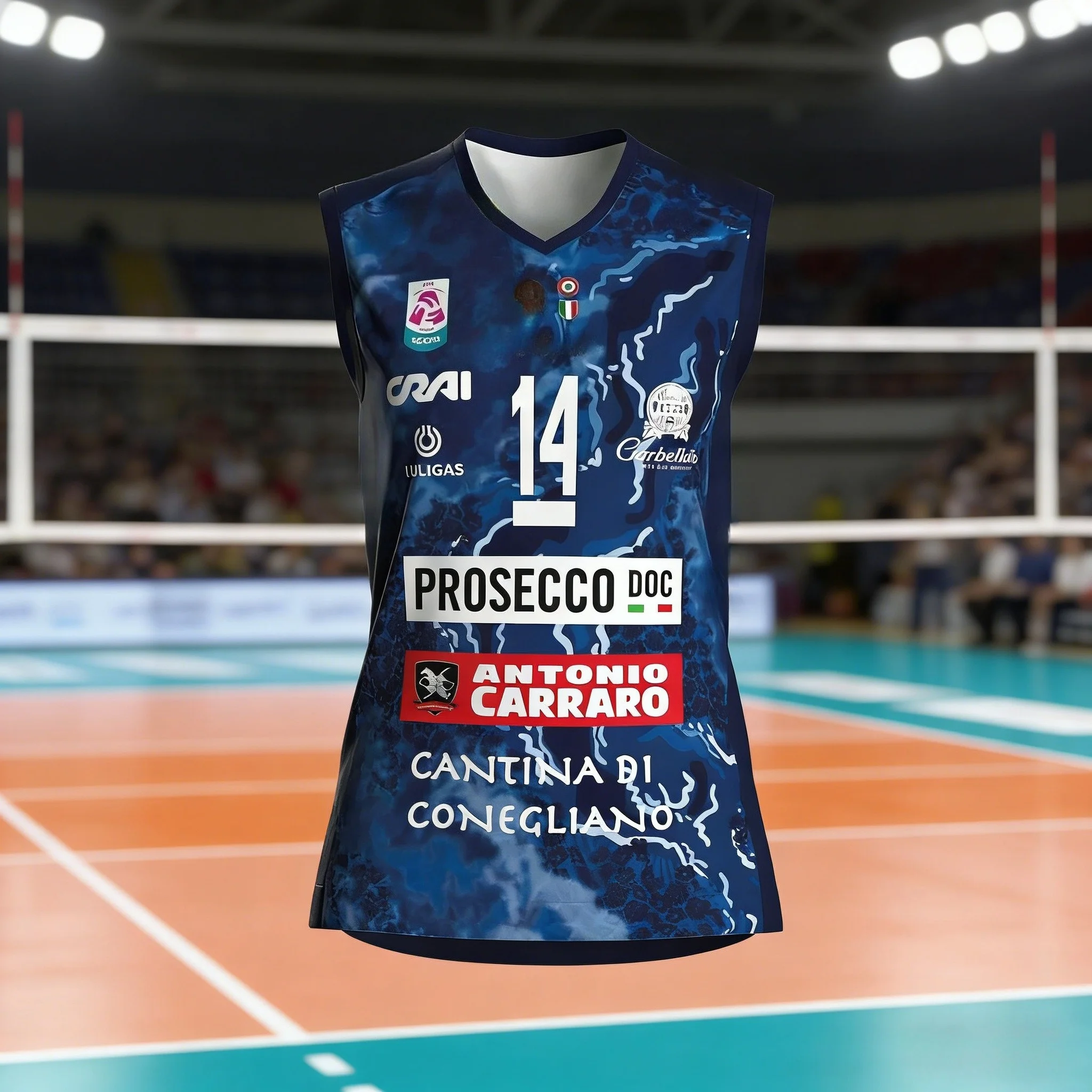 Meistverkauftes Volleyballtrikot für 2026 3D-gedrucktes Westendesign Atmungsaktiv und feuchtigkeitsableitend Geeignet für Familienkleidung – Detail 4