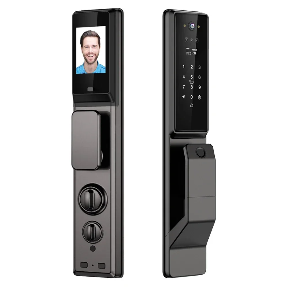 

security door fingerprint lock Tuya face fingerprint intelligent door lock