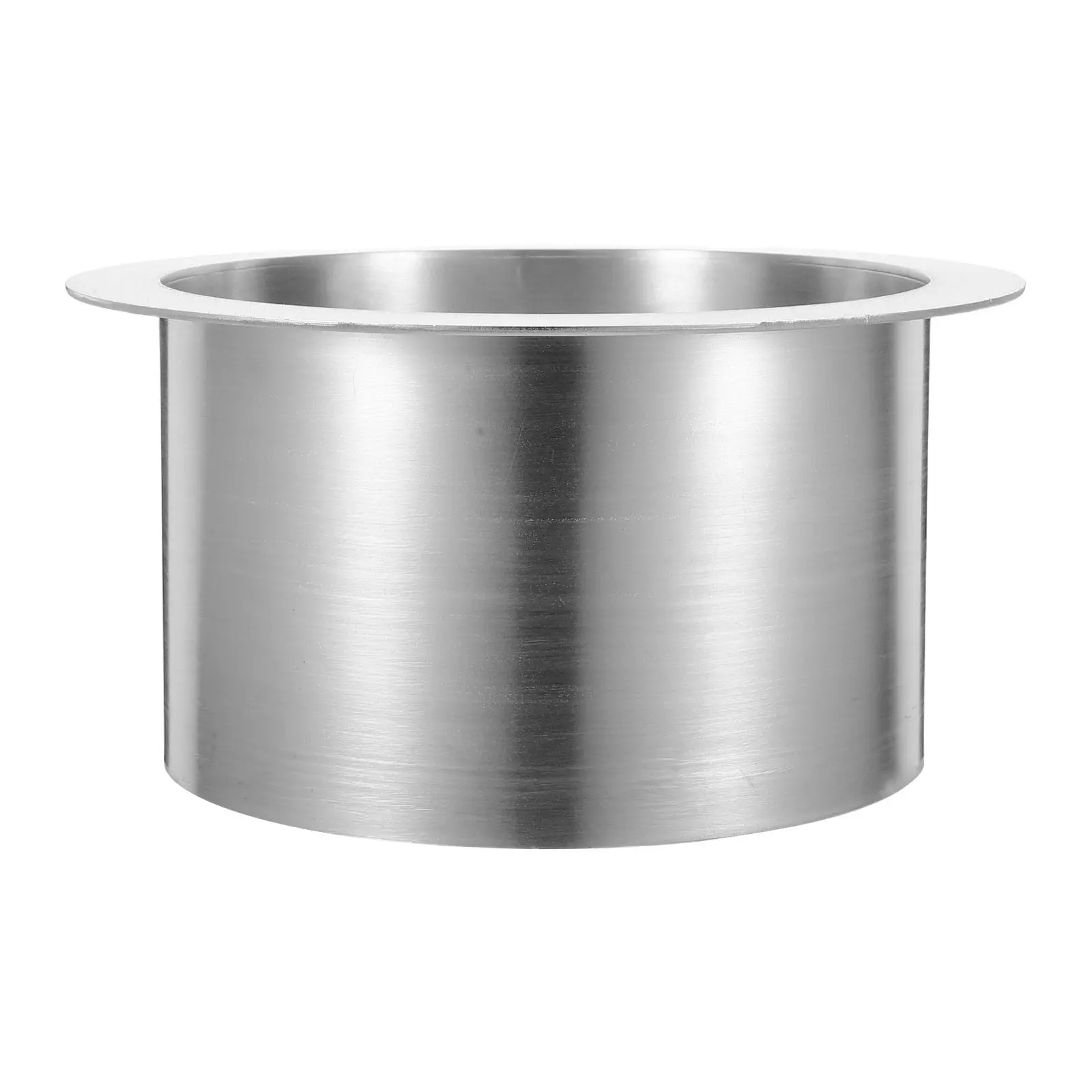 

Элегантное круглое встраиваемое кольцо-втулка из нержавеющей стали для мусорного патрубка, для кухонной столешницы и офиса, скрытого монтажа