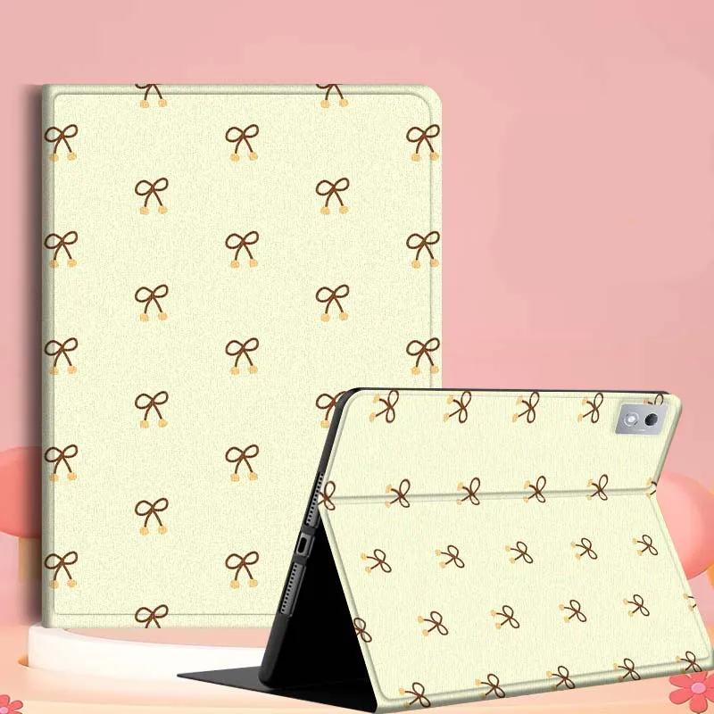 

Small Bowknot Pattern For Lenovo Tab Xiaoxin Pad 700 Y900 Gen4 K10 P11 GT K11 3rd P11 P12 Plus Pro Gen Tablet Case