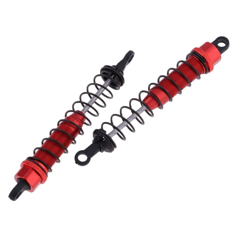 Rear Shock Absorber Damper Upgrade Parts For 1/12 Wltoys 12428 FY-03 Crawler - Red, 88Mm