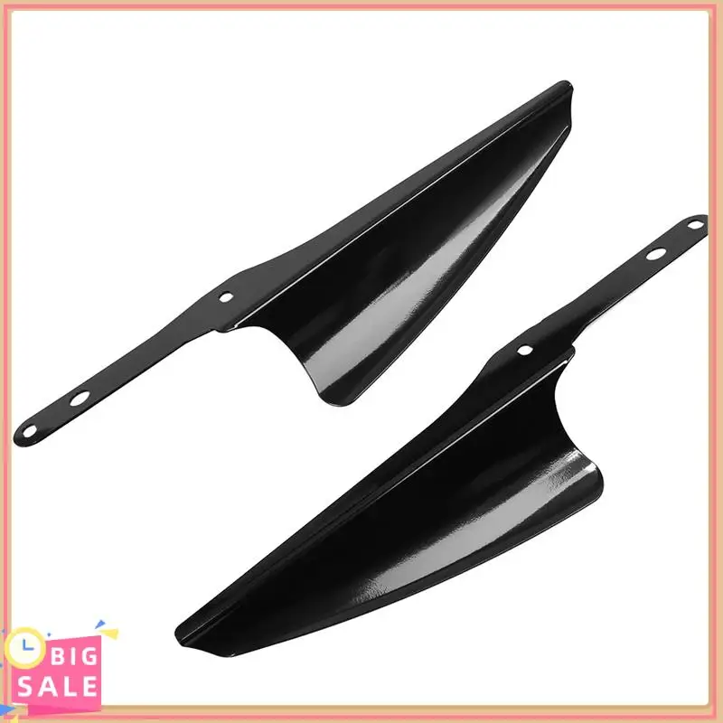 

Better-Motorcycle Front Fork Mount Wind Deflectors Windscreen Fairing For Touring Road King 1995-2021(Silver) Replacement