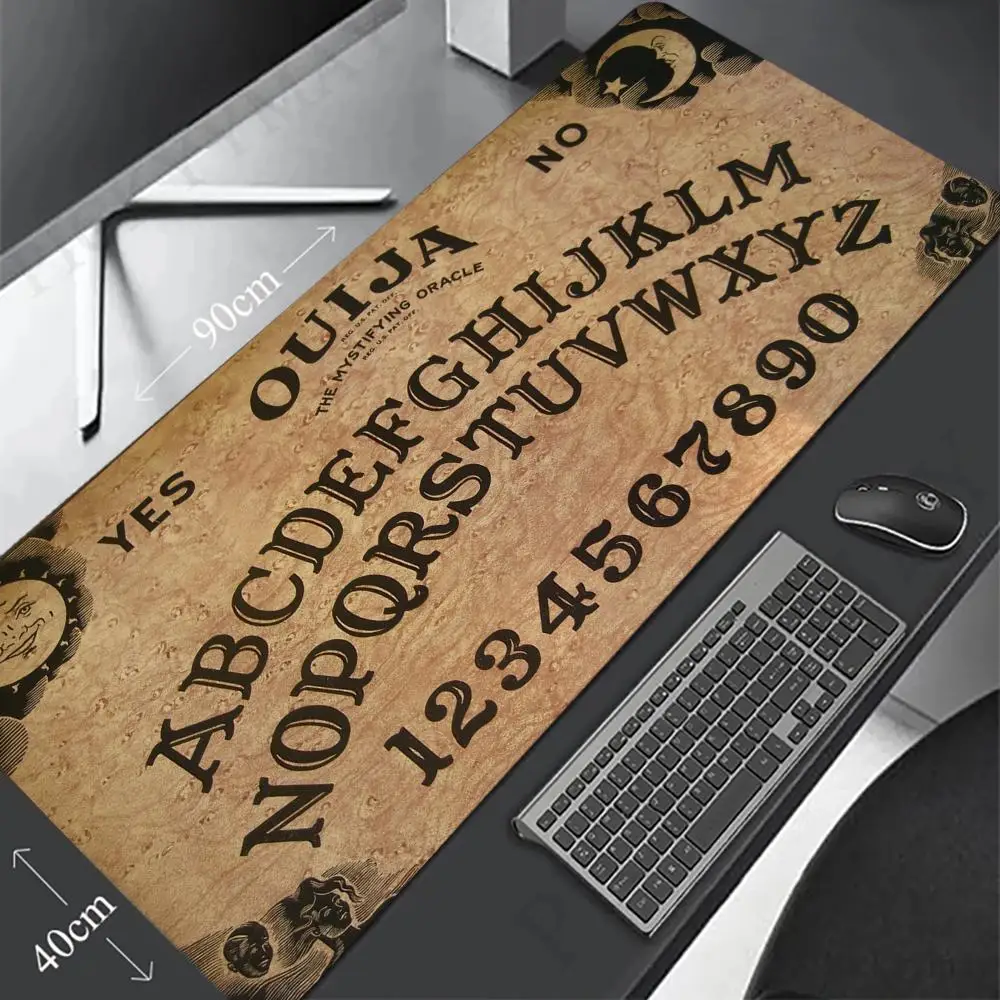 Ouija Mouse Pad Gaming 900×400 Mousepad Gamer Xxl Mouse Mat Offices Accessories Keyboard Long Pad Computer Desk Mat