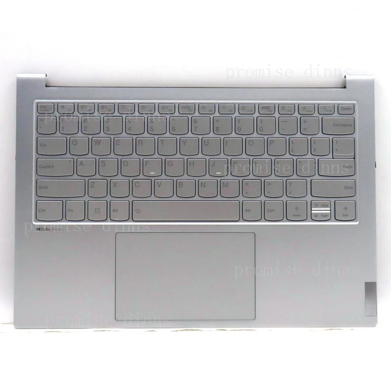 

Новый верхний корпус с подставкой для рук и клавиатурой с подсветкой (US) для Yoga Slim 7 Pro 14IAH7 82UT