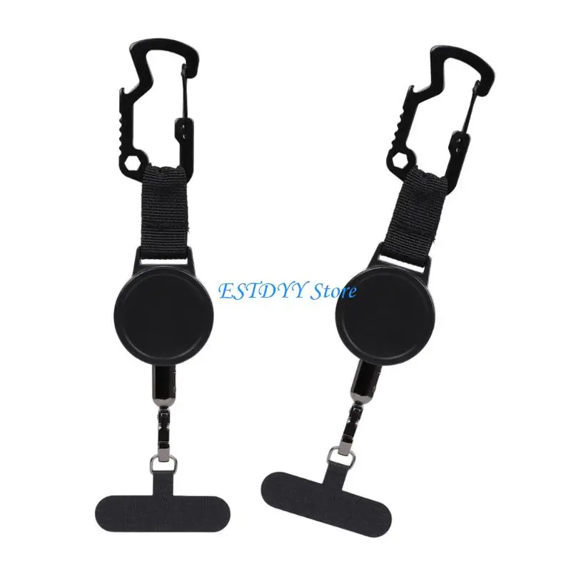 G6DE Retractable AntiTheft Phone Holder Extendable Light Weight Phone Mount For Outdoor Activity Hiking Camping And Cycling