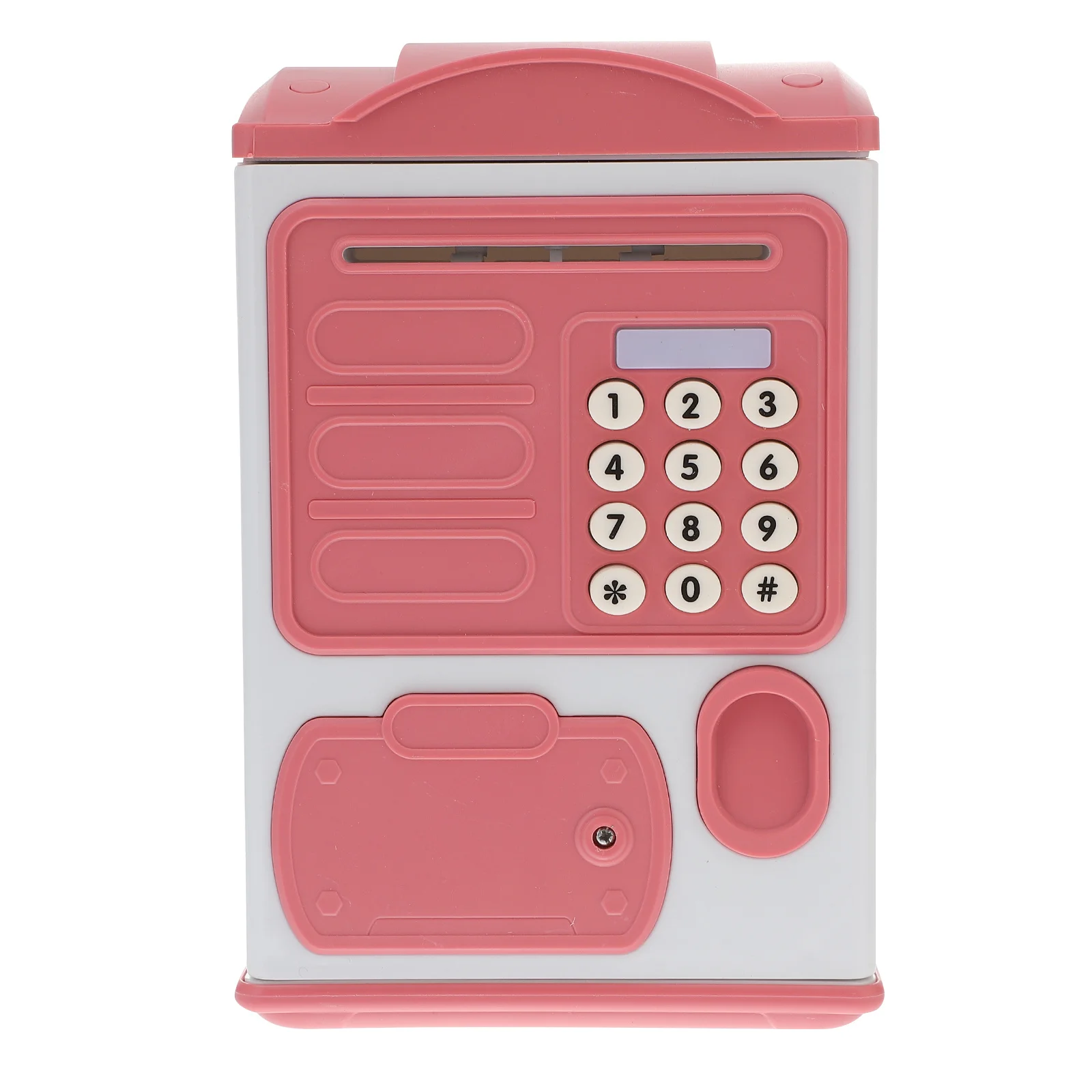 صندوق توفير العملات المعدنية للأطفال من Piggy Bank بصمة الإصبع وكلمة المرور الآمنة لبنك المال الكرتوني للفتيات والأولاد