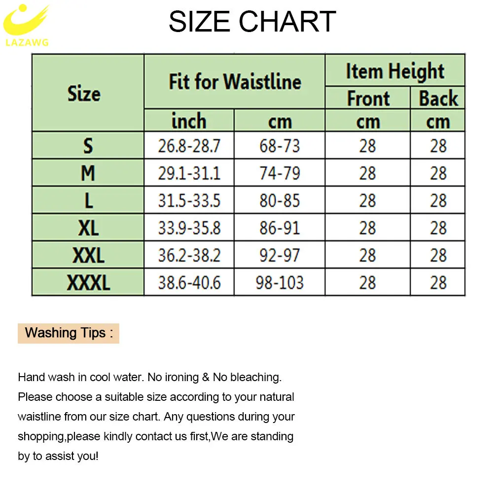 LAZAWG Men Waist Trainer Belt Waist Trimmer Weight Loss Tummy Band Sweat Corset Belly Girdles Body Shaper Fat Burner Slimming