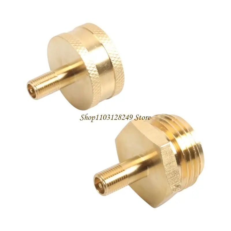N5KD Brass Pipe Drain Fitting with Leak Proof Seal 3/4GHT for Cold Weather Use