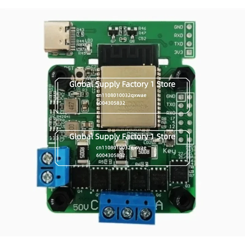 scheda-driver-motore-smartknob-simplefoc-esp-now-con-feedback-di-coppia-modulo-di-sviluppo-controller-ad-alta-potenza