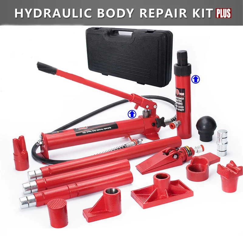 

10T Auto Sheet Metal Repair Separate Hydraulic Jack Correction Automotive Frame Shape Repair Separation Jack Tools