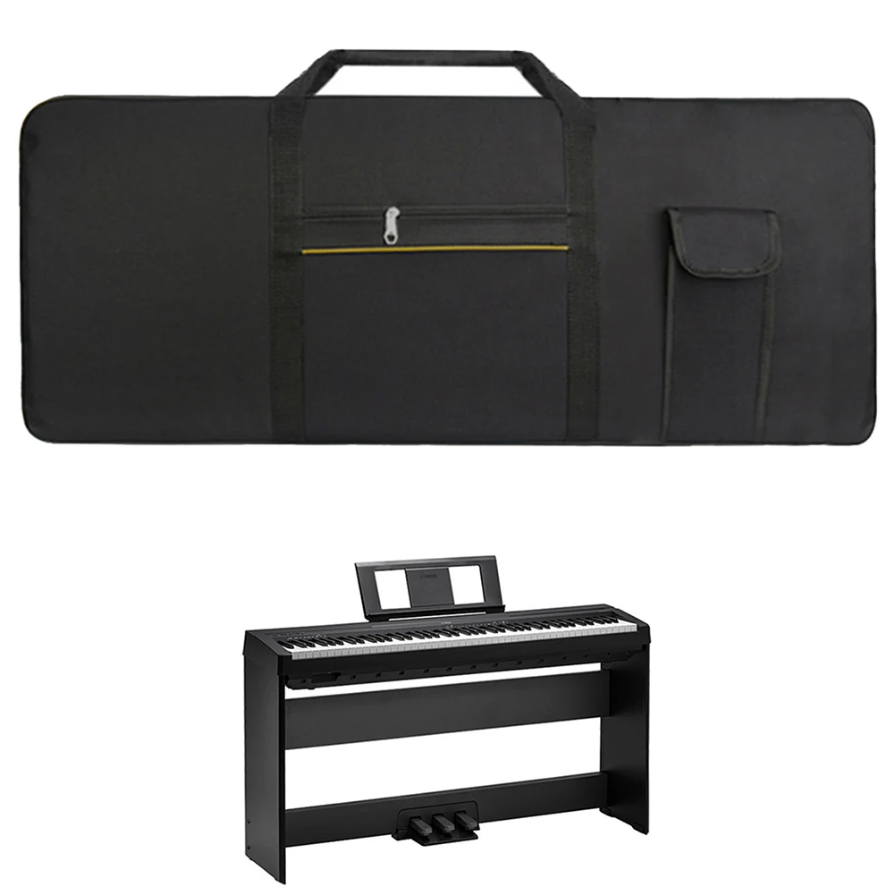 Waterproof Piano Bag 61 Keys Keyboard Case Transportation Of Instruments Lightweight Oxford Fabric Perfect Fit For 61 Keys