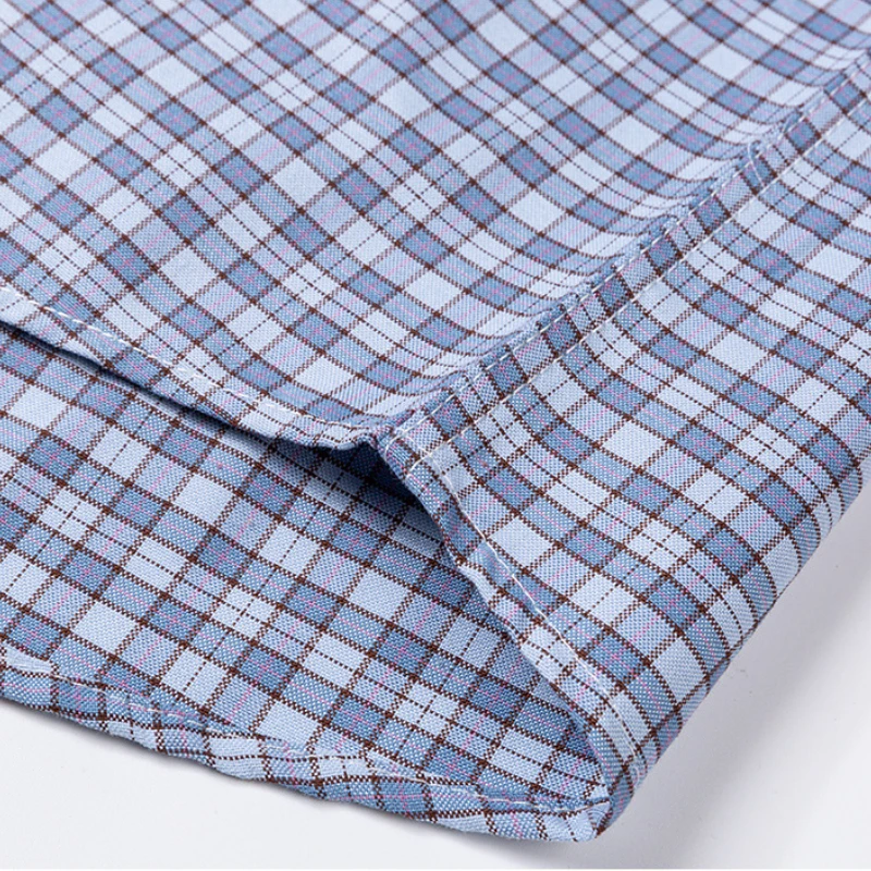 11XL Fits 160 KG Oversized Long Sleeve Shirt Men Outdoor Casual Oxford Men Shirts Long Sleeve 100 Cotton Big Sizes with Pockets