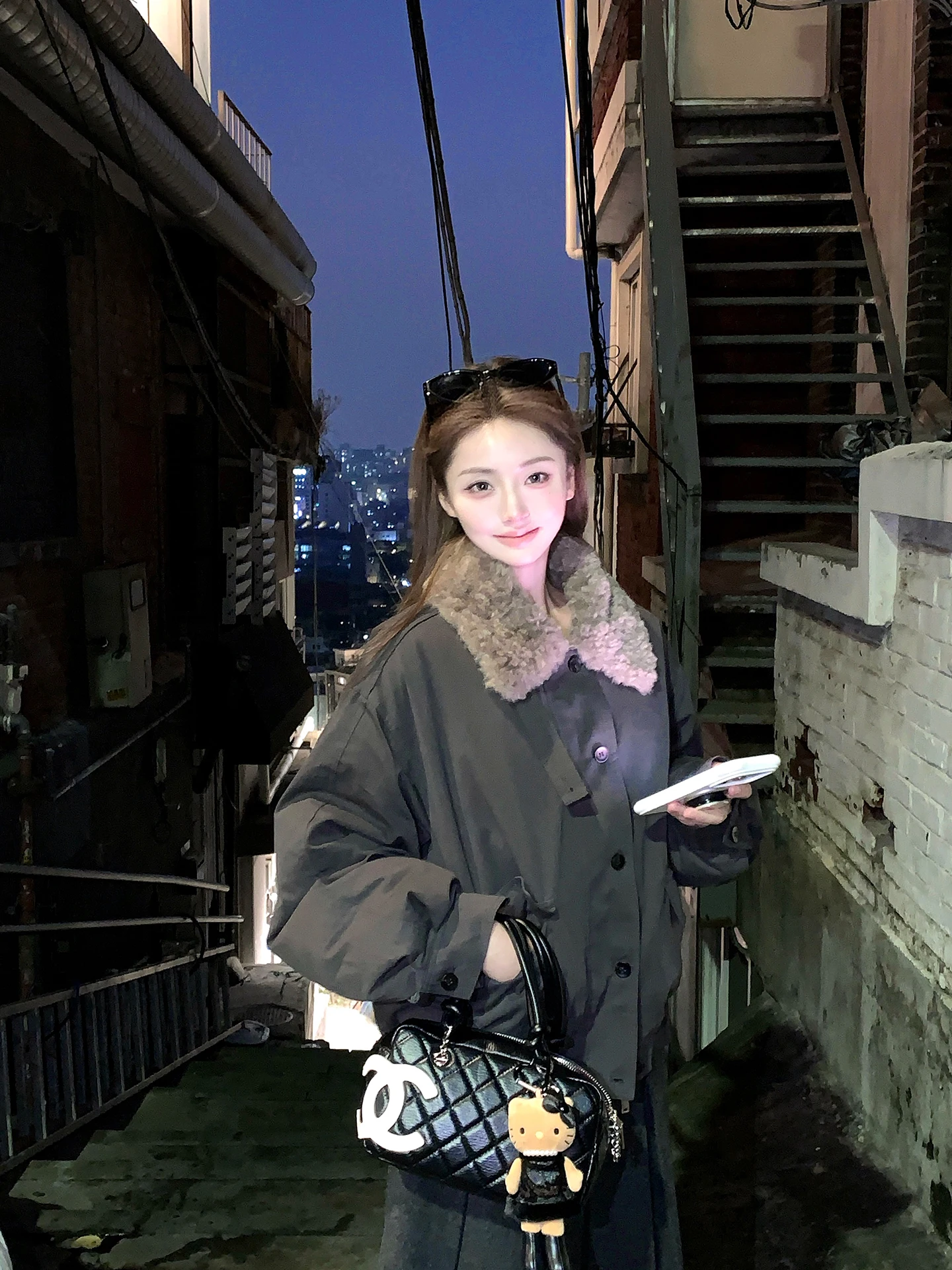 

Barn Sle ort Parka down Jaet Lamb Fur Zipper Button Ladies Warm Coat Ay Snow Manchester Old S Barn Wind