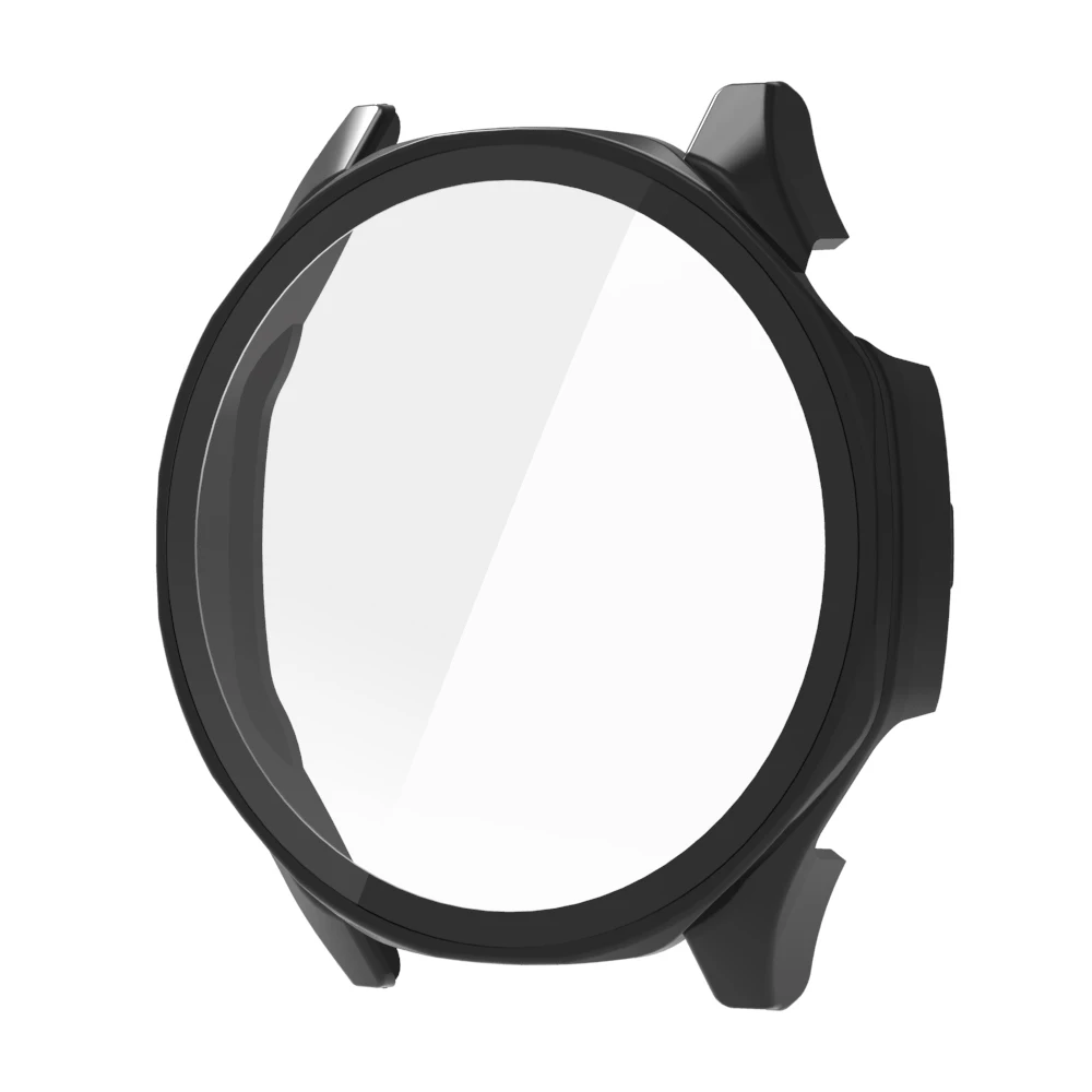 Case for Tempered Glass Screen Protector Compatible for Huawei Watch GT5 46mm All-Round Protective Ultra Thin Protective PC Case