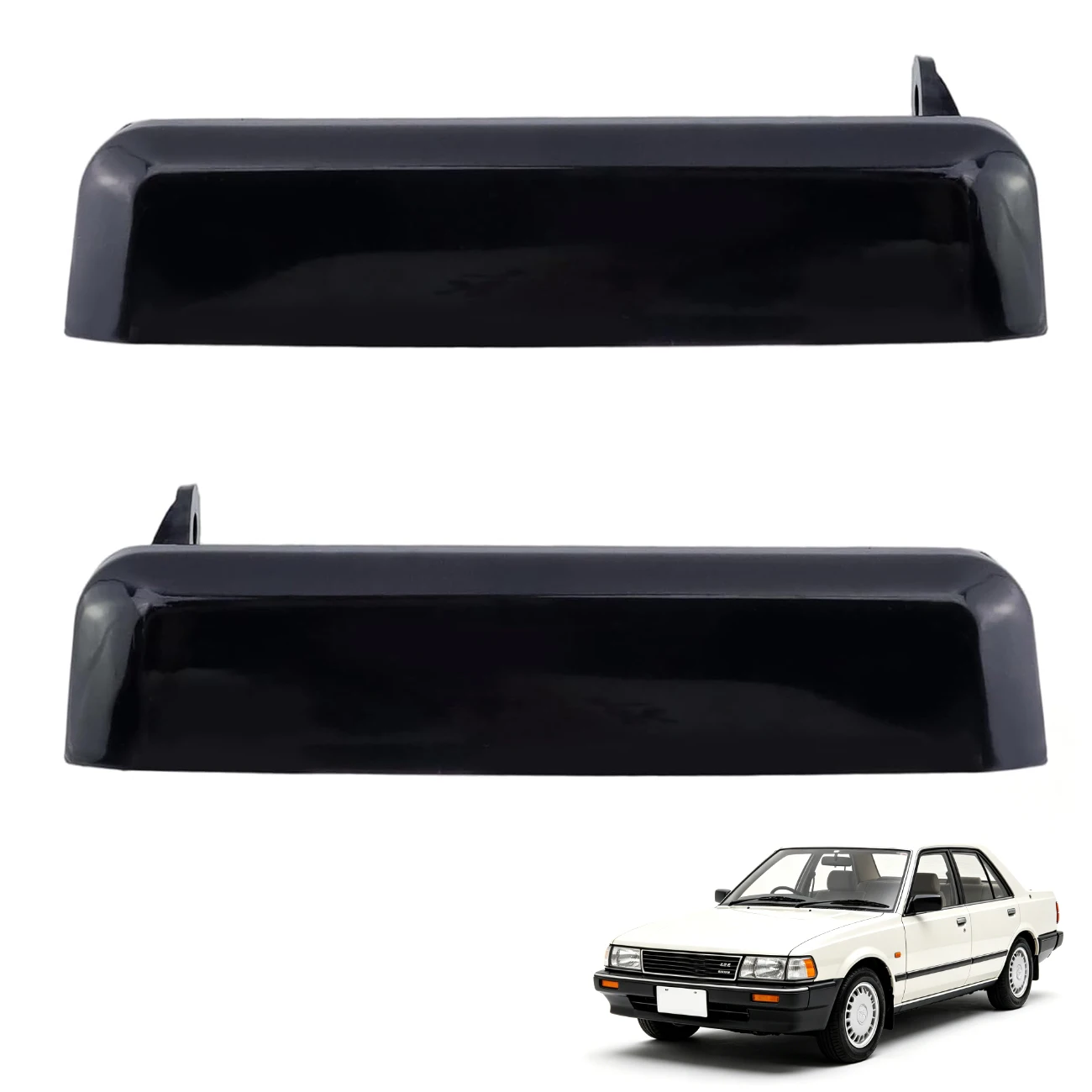 Manija de puerta exterior para Nissan D21 1986-1994 Pickup 1995-1997 Pathfinder 1987-1995 Sentra Base 1982-1985 8060701A10 8060601A10