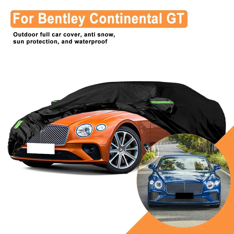 

Full Car Cover for Bentley Continental GT Outdoor Use - Waterproof Snowproof Sunshade, Winter & Summer Auto Protection Accessory