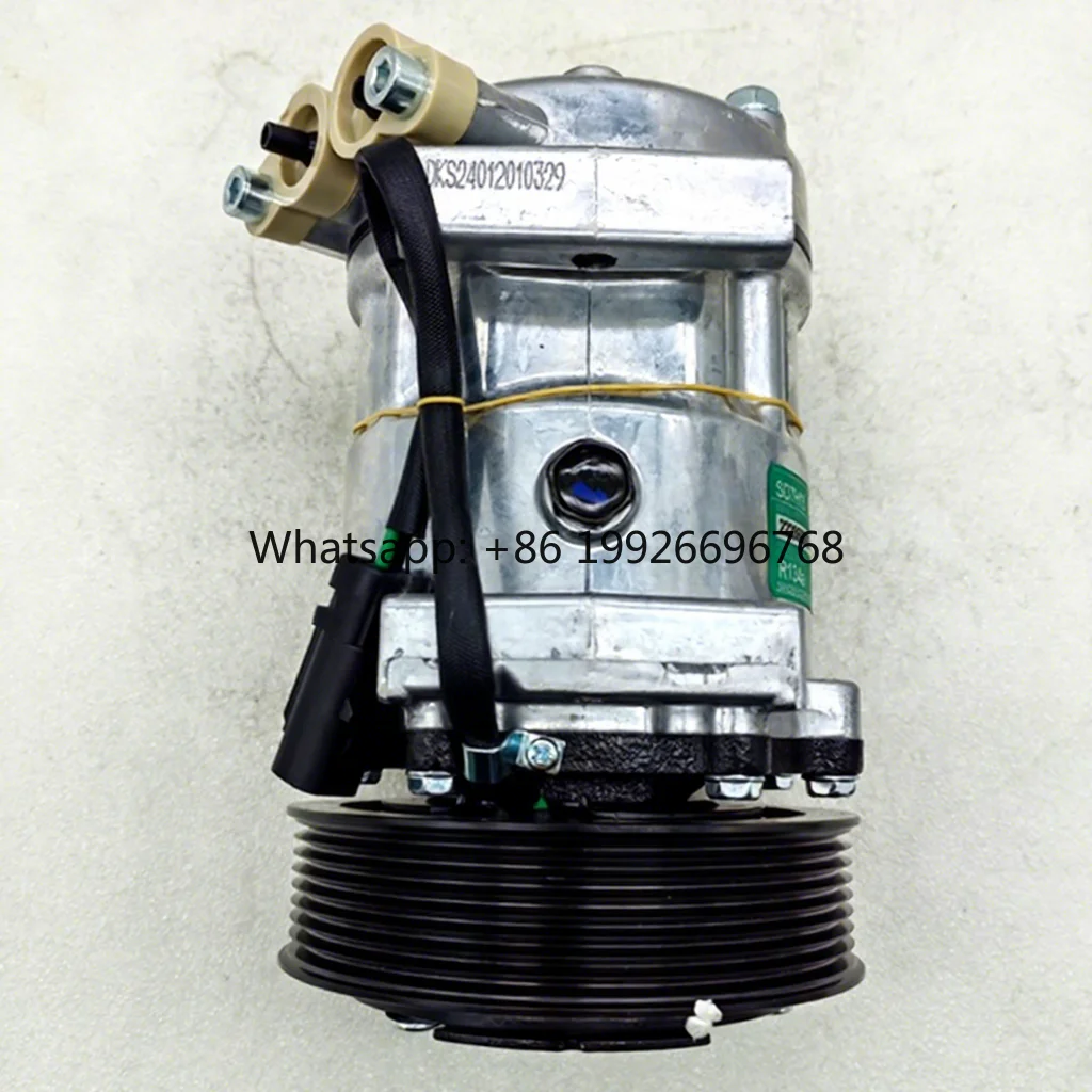 

Excavator Spare Parts 24V AC Compressor 372-9493 3729493 Compatible With Excavator 312D2 312D2L Engine C4.4 3054C