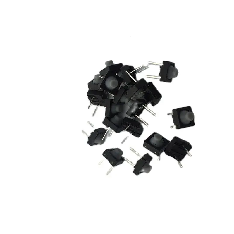 Microinterruptor de silicona conductora G78 de alta calidad, botón táctil sin sonido, 8x8x5,5 MM, 2 pines, 20 unidades por lote