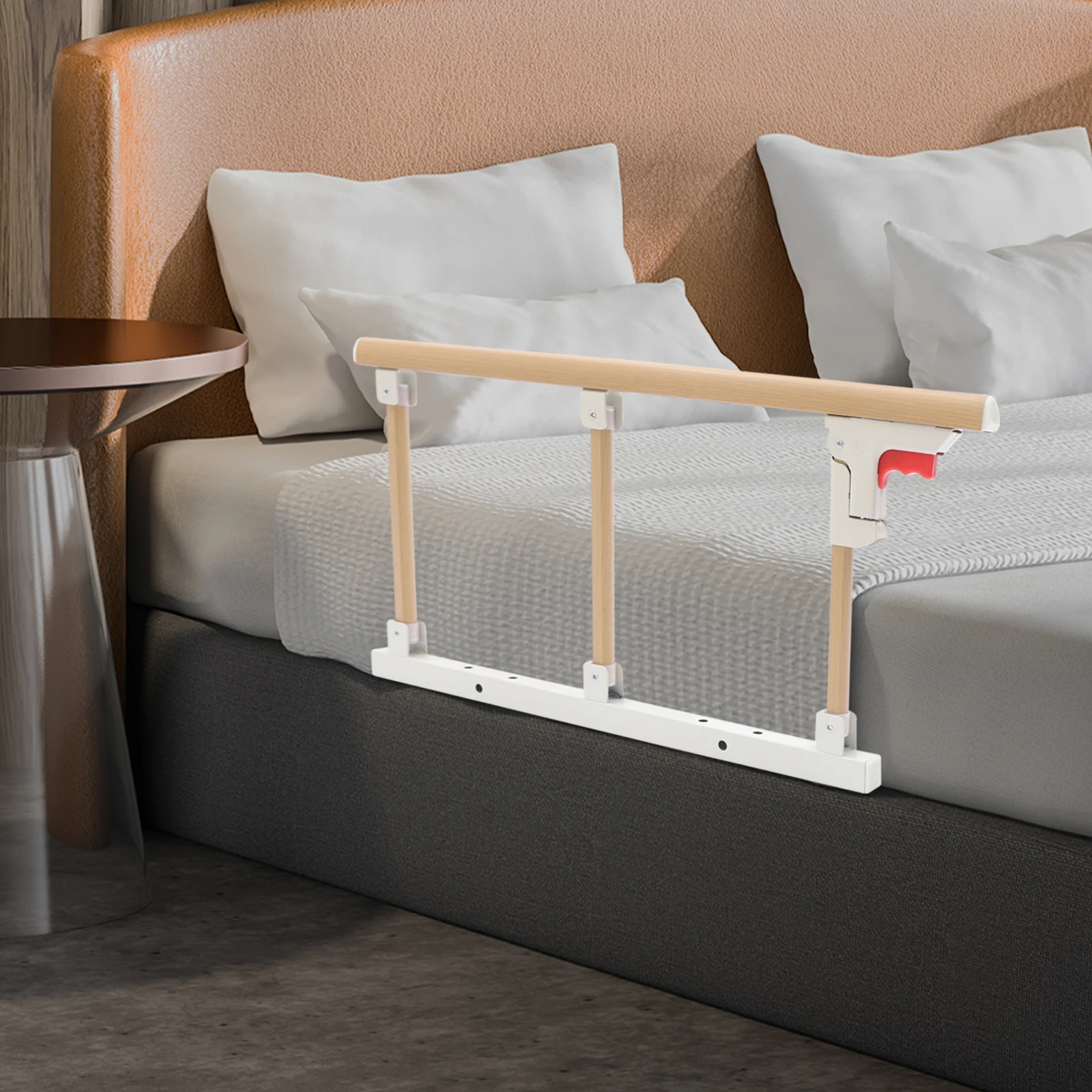 Bed Rail Side Guard Rails for Elderly Adults Safety Assist Railing Folding Support Rail Prevent Falling Medical Bedside