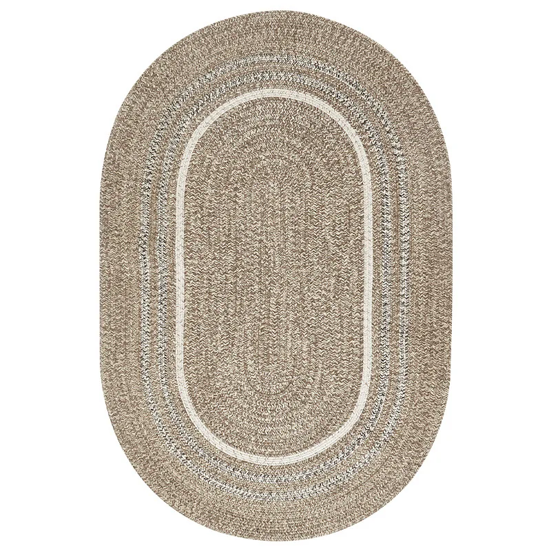 

Premium solid color living room sofa coffee table blanket bedroom glue-free floor mat bedside blanket