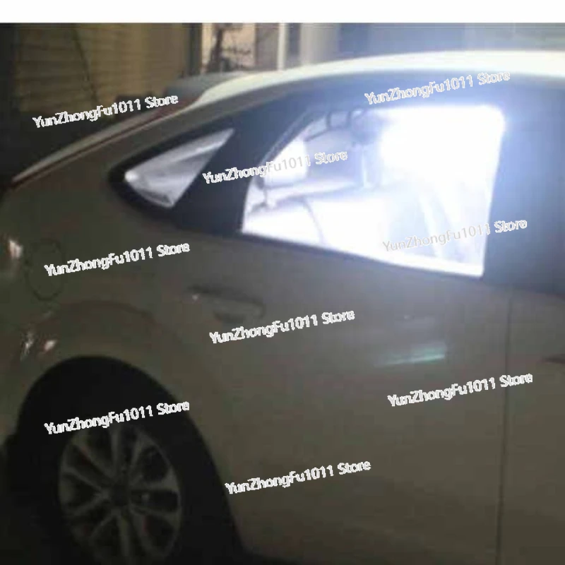 LED Car Under Hood Work Inspection Light Kit Rechargeable Waterproof White LED Strip Lights Bars Car Hood Lights 6000mAh