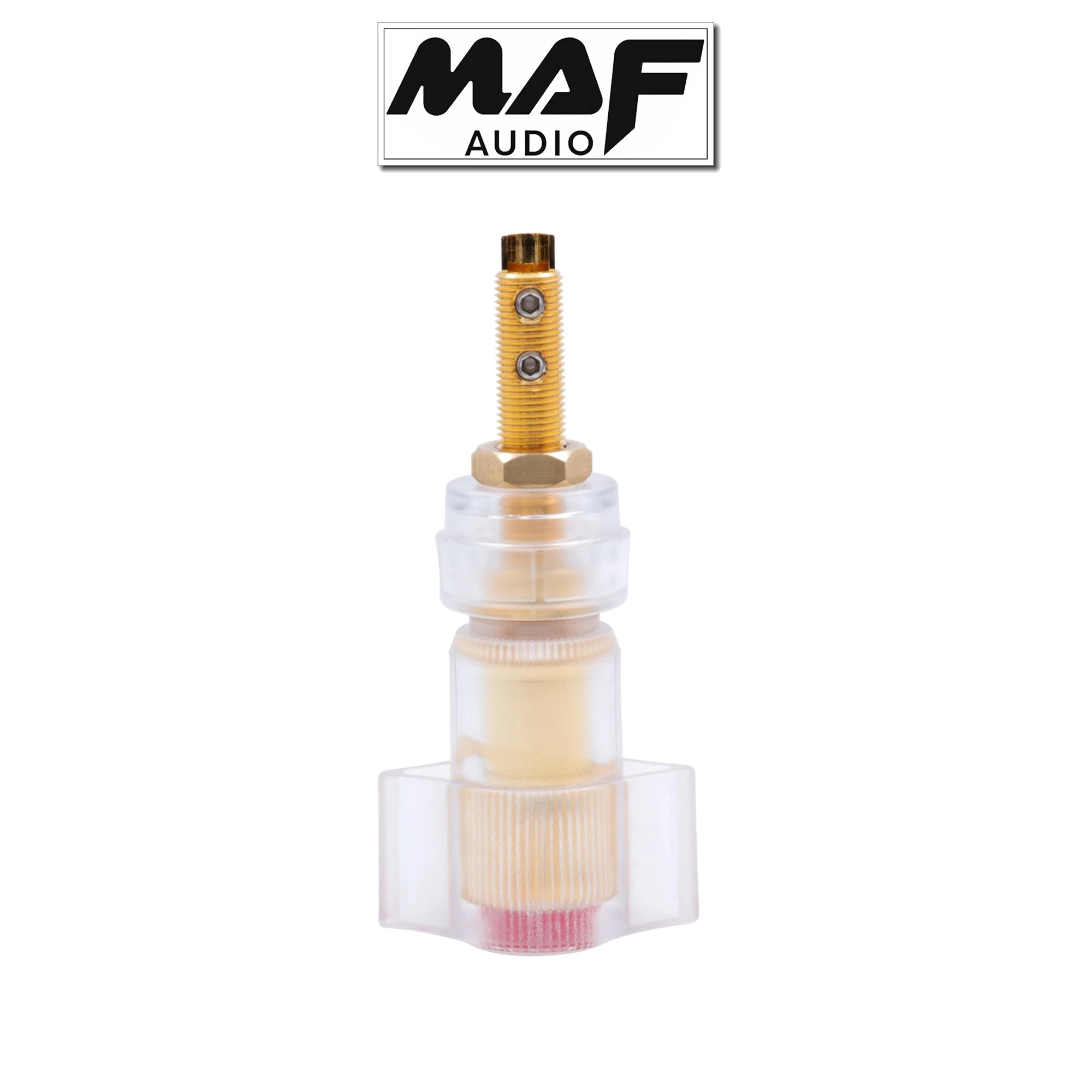4pcs EIZZ EZ-318 Speaker Terminal 24K Gold Plated Tellurium Copper Banana Plug Socket Connector AMP Female Jack HIFI DIY