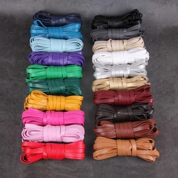 5meters Multi colour Flat Soft PU Leather Eco-Friendly Faux Sheepskin Leather Cord String Rope DIY Necklace Bracelet Making