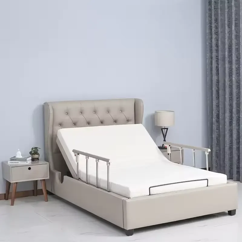 سرير رضاعة طبي عالي الجودة للمستشفى الكهربائي للعناية المنزلية لكبار السن مع مرتبة #4