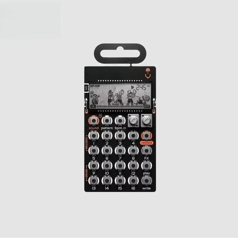 Pocket Synthesizer, Convenient Sampler, Sequencer.