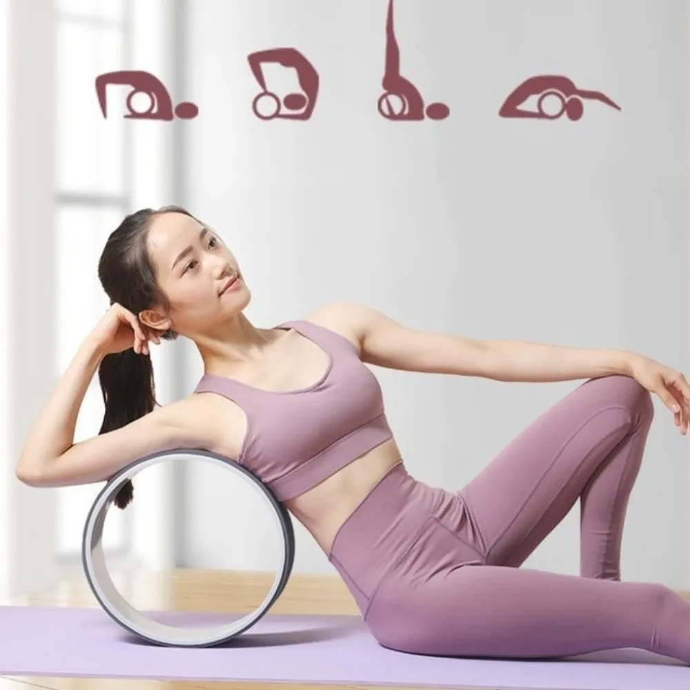 Muscle Massage Yoga Wheel Multi-Functional Back Training Back Training Roller Waist Training Training Tool Pilates Ring Home Gym
