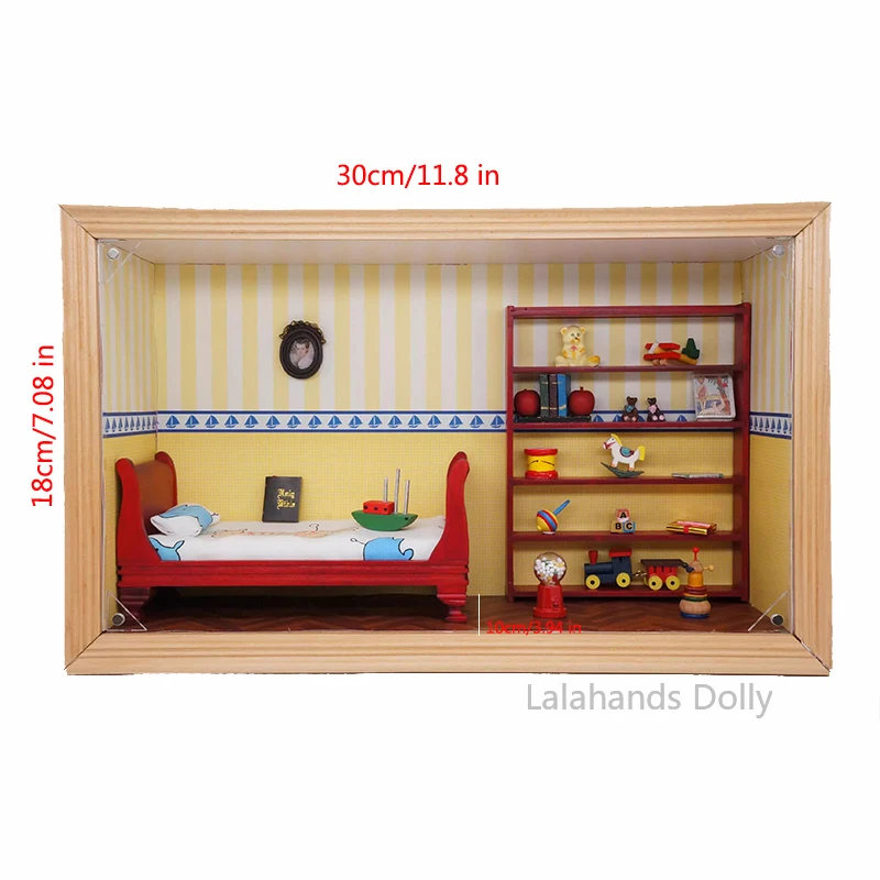 

1set DIY Dollhouse Mini House /home Furniture Set Deluxe European-style Furniture Model Decoration Accessories Children's Gift