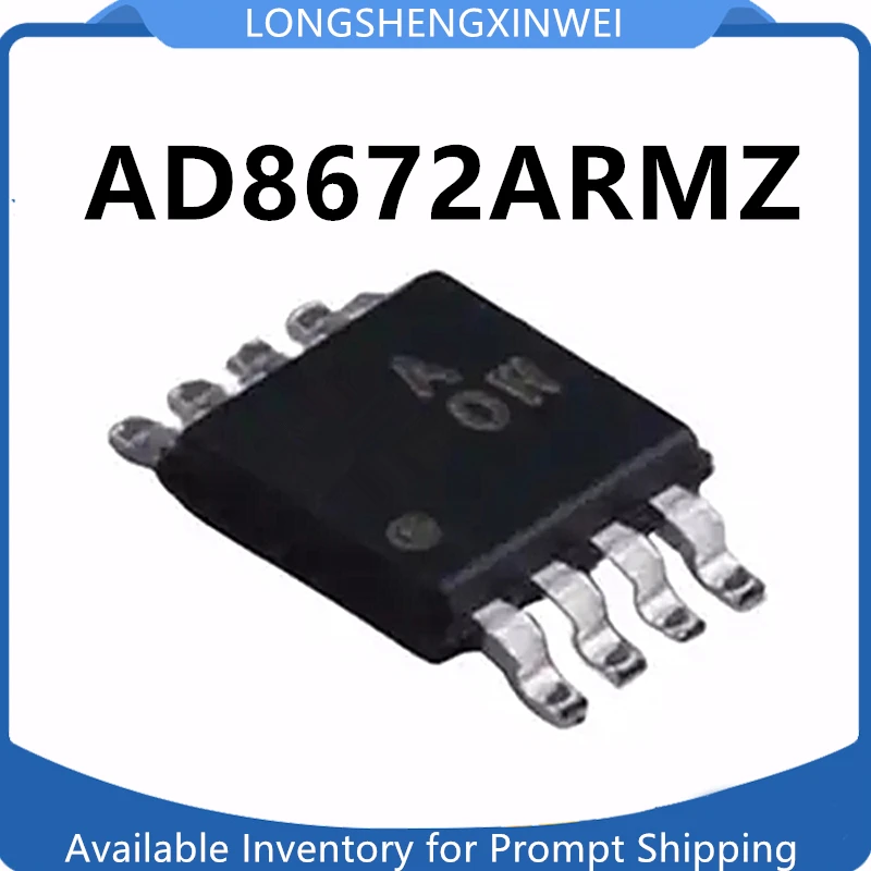 1PCS AD8672 AD8672ARMZ AD8672ARM Screen Printed AOW MSOP8 Operational Amplifier Chip