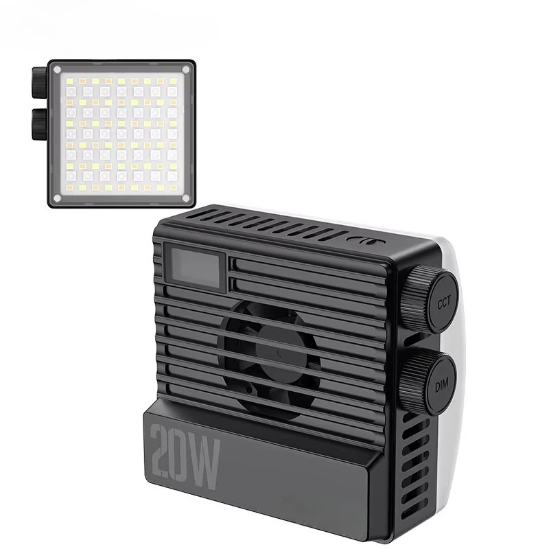 

LE20 pocket 20W fill live fill light dual color temperature led adjustable color temperature photography light portable tools