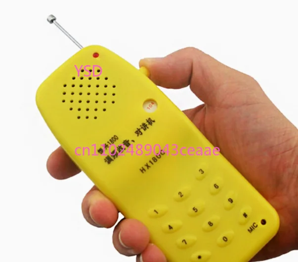 2pcs FM Radio Radio Intercom Dual-use Production Kit Electronic Assembly Welding DIY Spare Parts WK-56-63