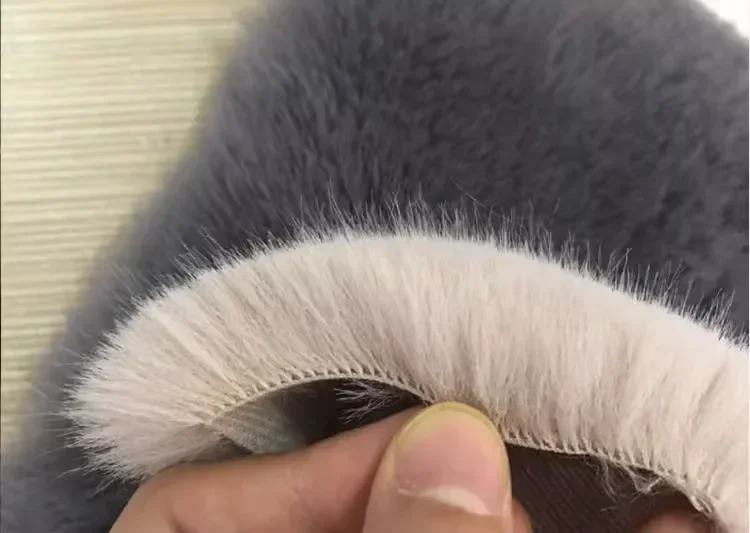 Thickened Faux Fur Fabric By The Meter for Coat Clothes Blanket Sewing Imitation Mink Hair High-end Textile Soft and Comfortable