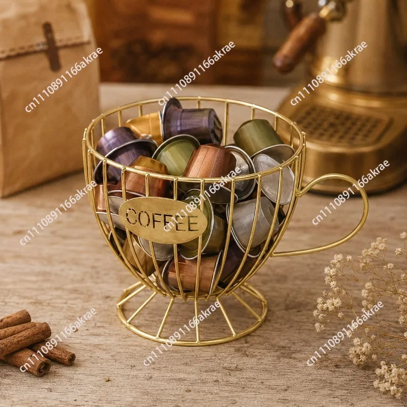 for Nordic style light luxury snacks, candy storage shelves, coffee shop table display shelves, home coffee capsule shelves