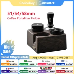 Stazione di pressatura del caffè Supporto portafiltro 51MM 54MM 58MM ABS per Delonghi Breville Espresso Accessori Strumenti Barista
