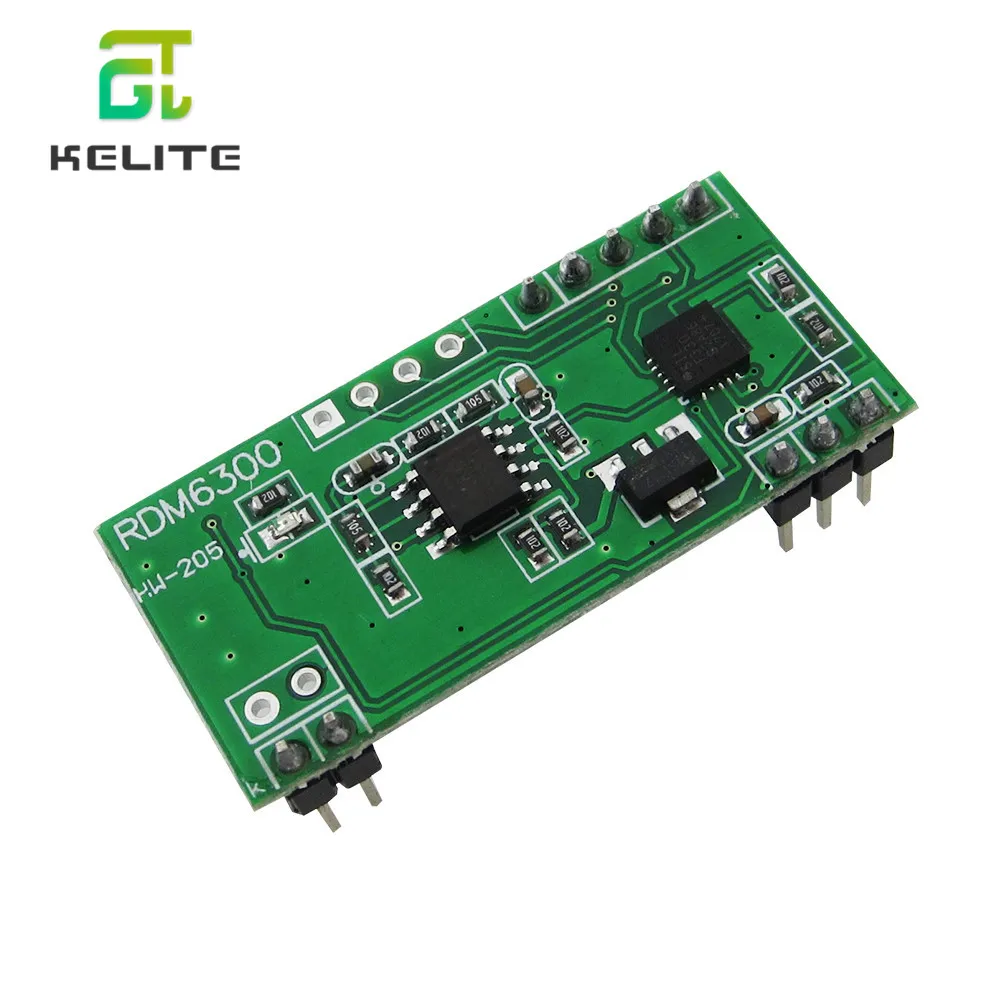Sistema de controle de acesso de saída do módulo RDM6300 UART do leitor 125Khz RFID